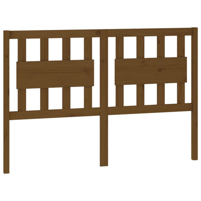 vidaXL Bed Headboard Honey Brown 145.5x4x100 cm Solid Wood Pine