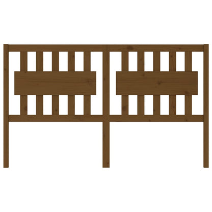 vidaXL Bed Headboard Honey Brown 155.5x4x100 cm Solid Wood Pine