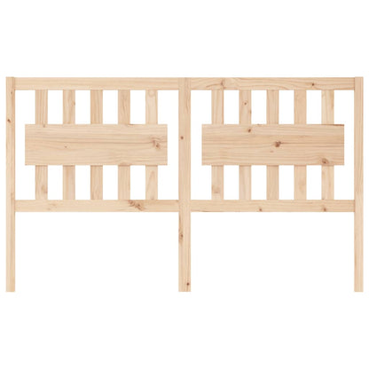 vidaXL Bed Headboard 165.5x4x100 cm Solid Wood Pine