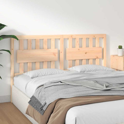vidaXL Bed Headboard 165.5x4x100 cm Solid Wood Pine