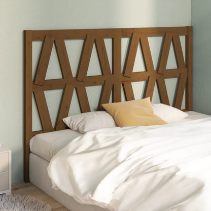 vidaXL Bed Headboard | Honey Brown | Solid Pine Wood | Stylish Design