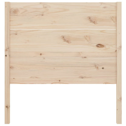 vidaXL Headboard 81x4x100 cm Solid Wood Pine