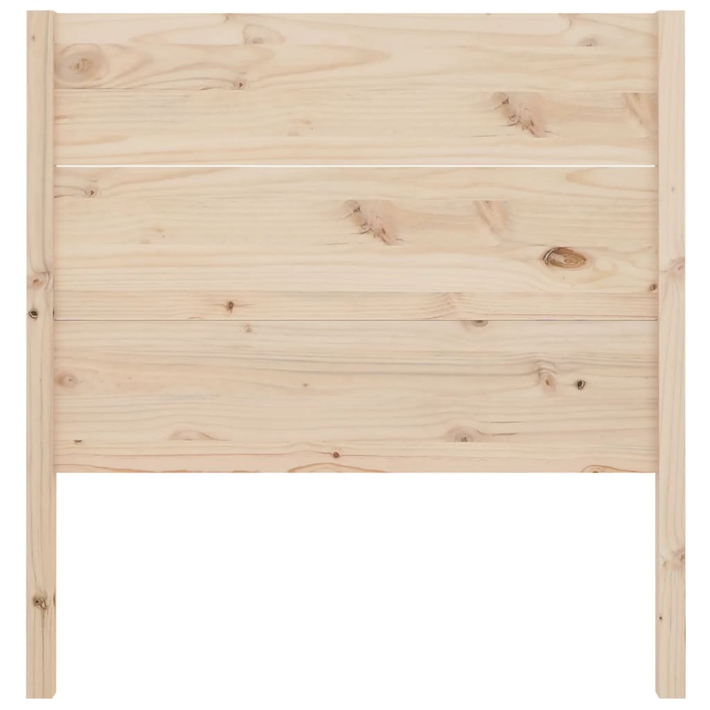vidaXL Headboard 96x4x100 cm Solid Wood Pine