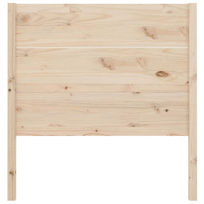 vidaXL Headboard 96x4x100 cm Solid Wood Pine