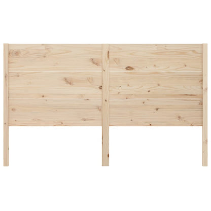 vidaXL Headboard 206x4x100 cm Solid Wood Pine