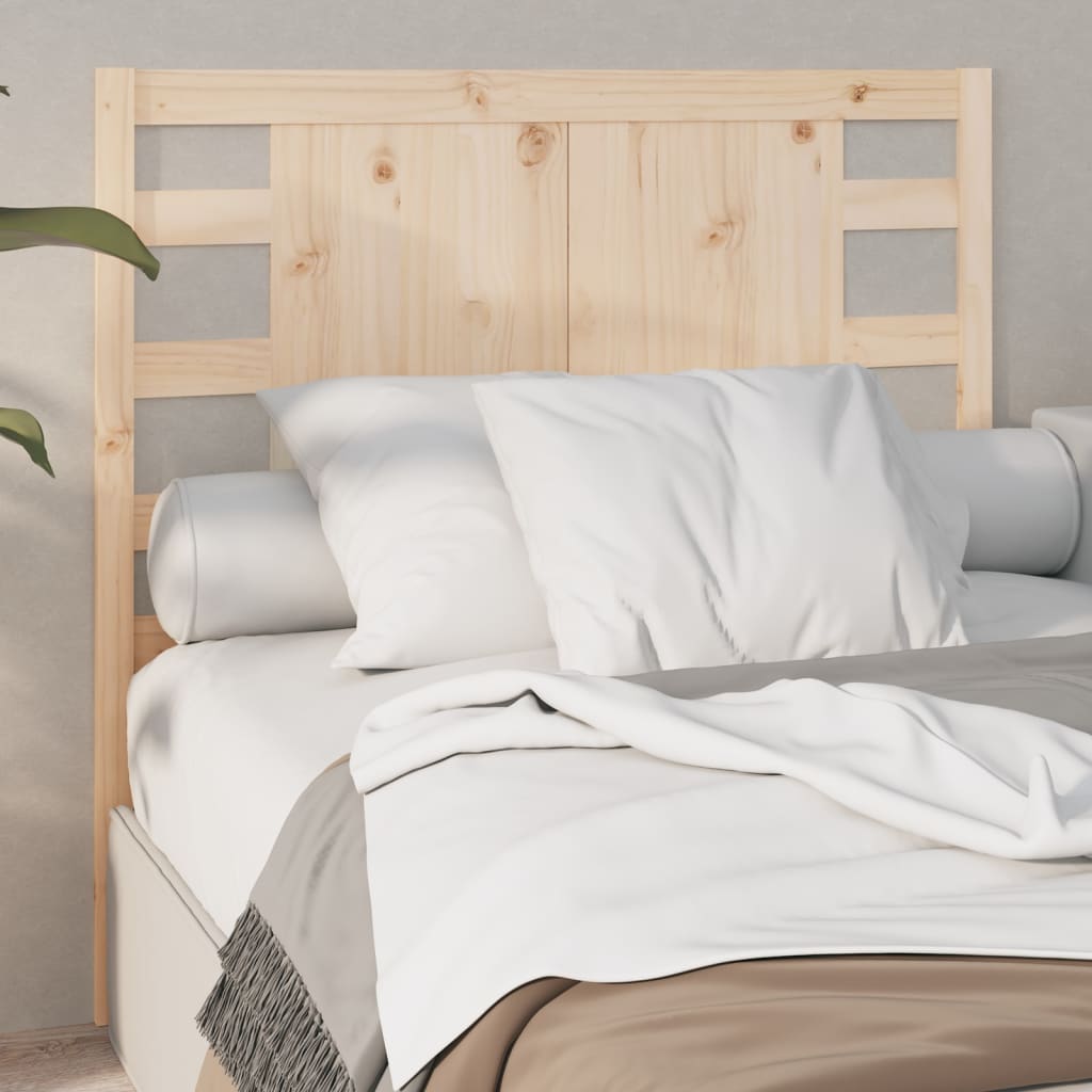 vidaXL Headboard 96x4x100 cm Solid Wood Pine