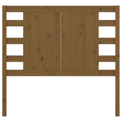 vidaXL Headboard Honey Brown 96x4x100 cm Solid Wood Pine