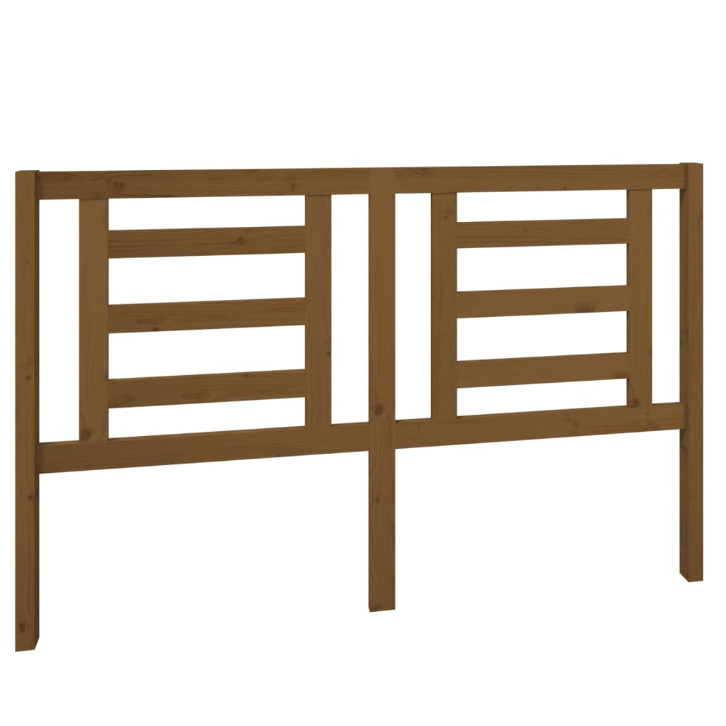 vidaXL Bed Headboard | Honey Brown | Solid Pine Wood | 156cm x 100cm