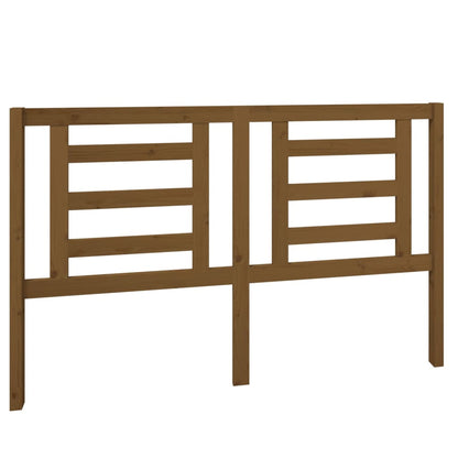 vidaXL Bed Headboard | Honey Brown | Solid Pine Wood | 156cm x 100cm