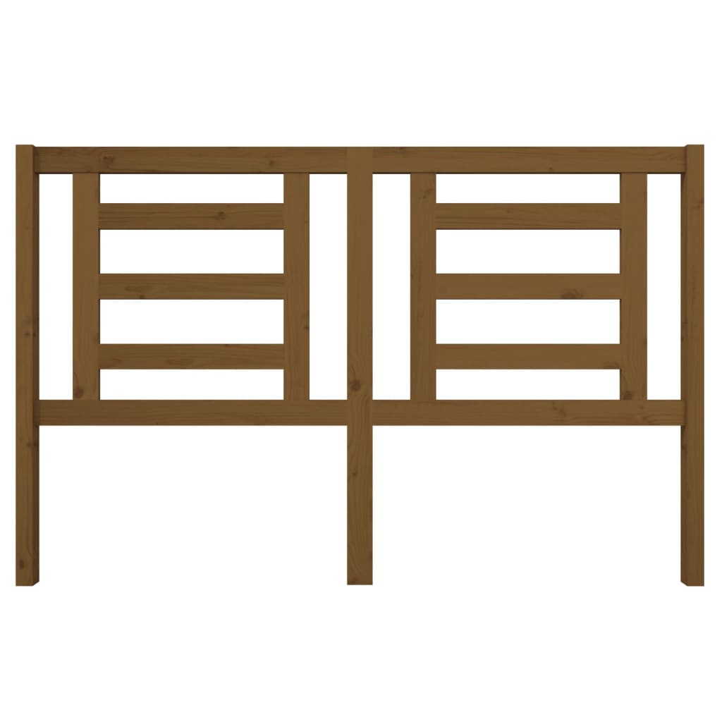 vidaXL Bed Headboard | Honey Brown | Solid Pine Wood | 156cm x 100cm