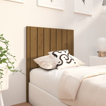 vidaXL Bed Headboard Honey Brown 80.5x4x100 cm Solid Wood Pine