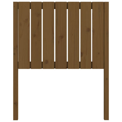 vidaXL Bed Headboard Honey Brown 80.5x4x100 cm Solid Wood Pine