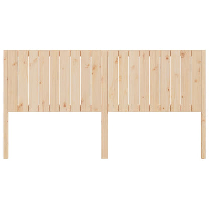 vidaXL Bed Headboard 185.5x4x100 cm Solid Wood Pine