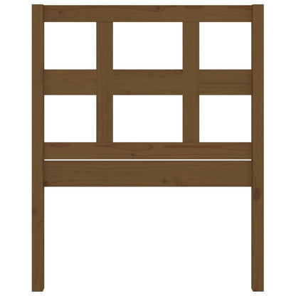 vidaXL Bed Headboard Honey Brown 80.5x4x100 cm Solid Wood Pine