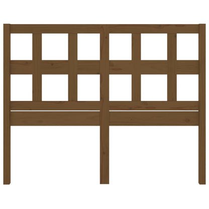 vidaXL Bed Headboard Honey Brown 185.5x4x100 cm Solid Wood Pine