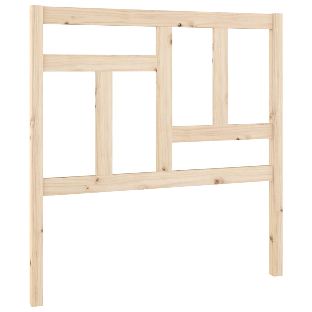 vidaXL Bed Headboard 95.5x4x100 cm Solid Wood Pine