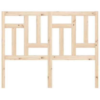 vidaXL Bed Headboard 145.5x4x100 cm Solid Wood Pine
