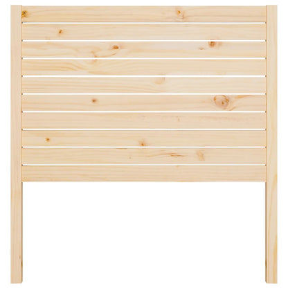vidaXL Bed Headboard 81x4x100 cm Solid Wood Pine