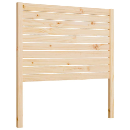 vidaXL Bed Headboard 106x4x100 cm Solid Wood Pine