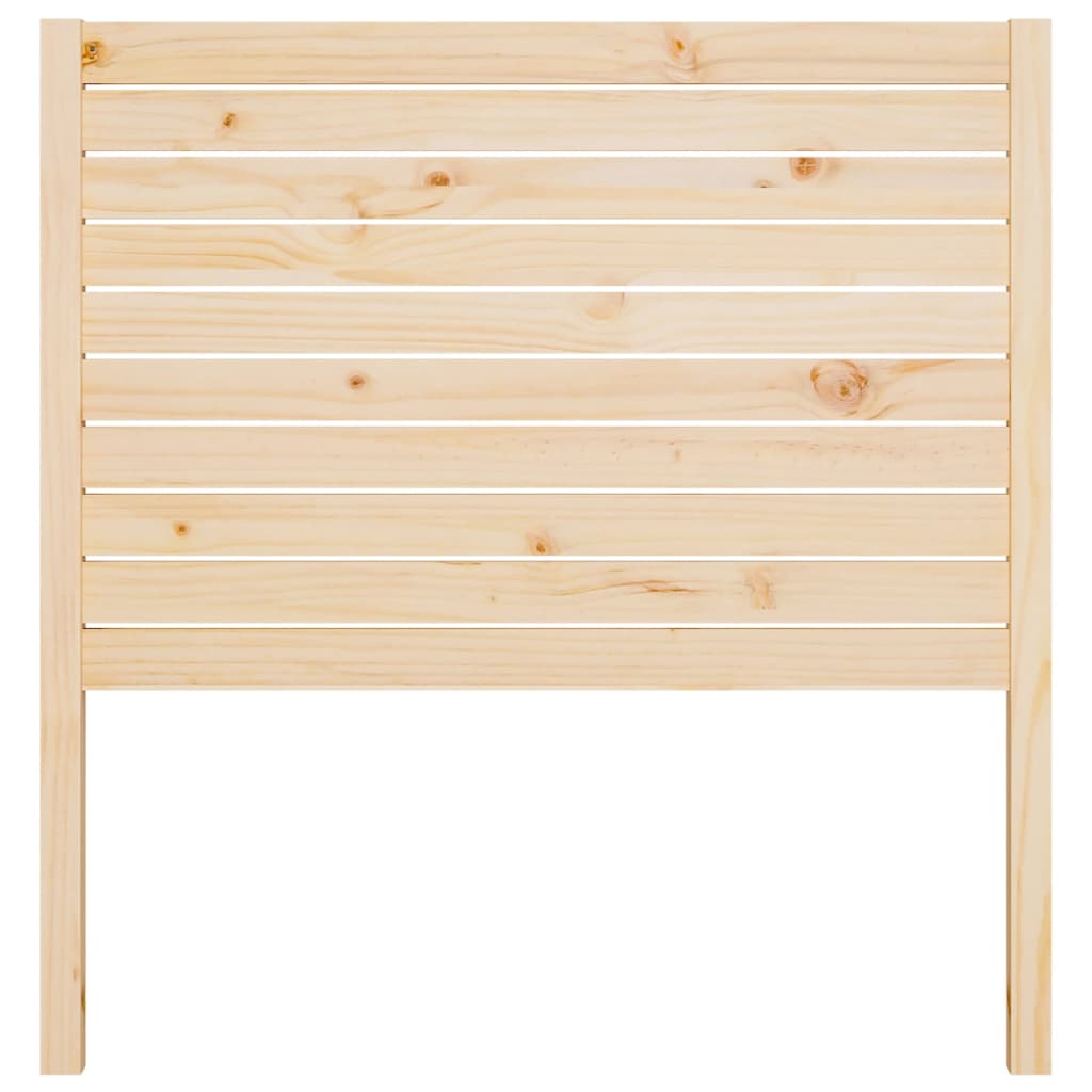 vidaXL Bed Headboard 106x4x100 cm Solid Wood Pine