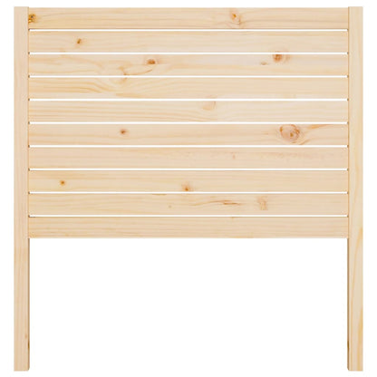 vidaXL Bed Headboard 106x4x100 cm Solid Wood Pine