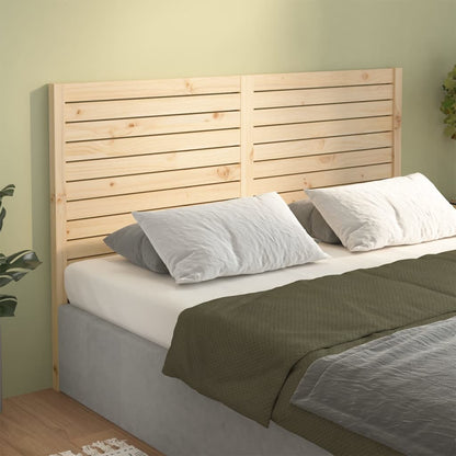 vidaXL Bed Headboard 186x4x100 cm Solid Wood Pine