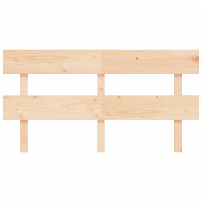 vidaXL Bed Headboard | Natural Wood | Solid pine wood (untreated)