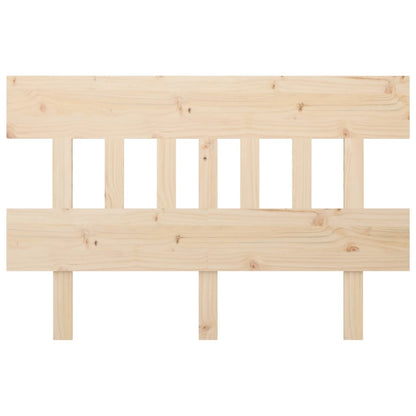 vidaXL Bed Headboard 163.5x3x81 cm Solid Wood Pine