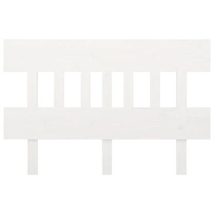 vidaXL Bed Headboard White 163.5x3x81 cm Solid Wood Pine