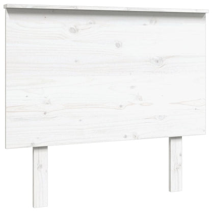 vidaXL Bed Headboard White 94x6x82.5 cm Solid Wood Pine