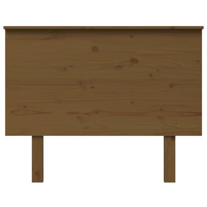 vidaXL Bed Headboard Honey Brown 104x6x82.5 cm Solid Wood Pine