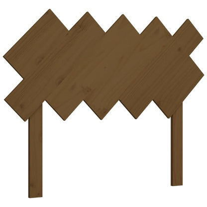 vidaXL Bed Headboard Honey Brown 104x3x80.5 cm Solid Wood Pine