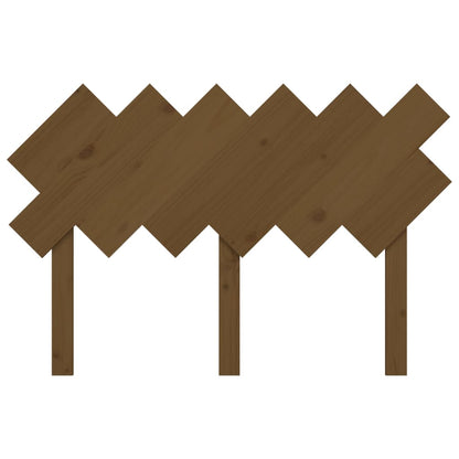 vidaXL Bed Headboard | Honey brown | Solid pine wood | Medium