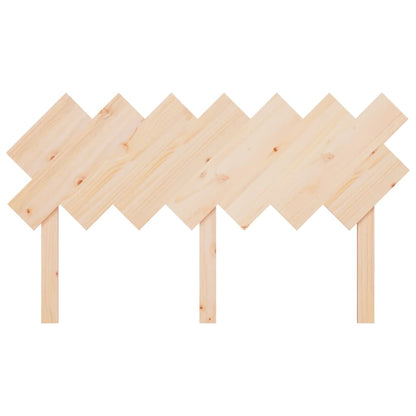 vidaXL Bed Headboard 151.5x3x81 cm Solid Wood Pine
