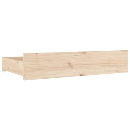 vidaXL Bed Frame without Mattress with Drawers 120x200 cm