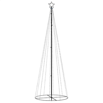 vidaXL Christmas Cone Tree Warm White 310 LEDs 100x300 cm