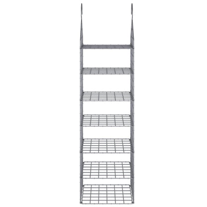 vidaXL Hanging Closet Organiser with 7 Shelves