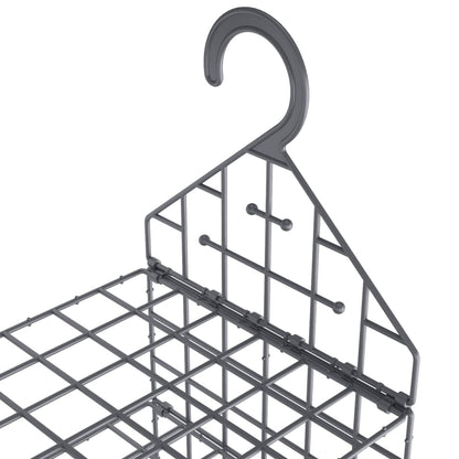vidaXL Hanging Closet Organiser with 7 Shelves