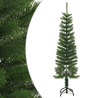 vidaXL Christmas Tree | Green | Polyethylene | Slim | Durable | Christmas Tree