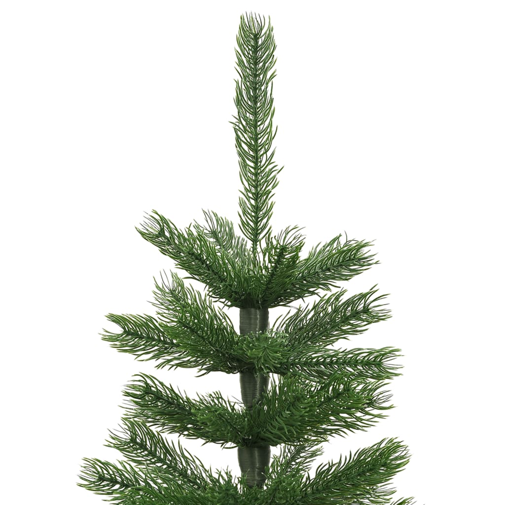 vidaXL Christmas Tree | Green | Polyethylene | Slim | Durable | Christmas Tree