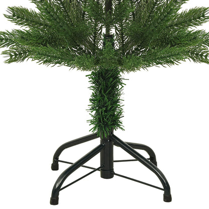 vidaXL Christmas Tree | Green | Polyethylene | Slim | Durable | Christmas Tree