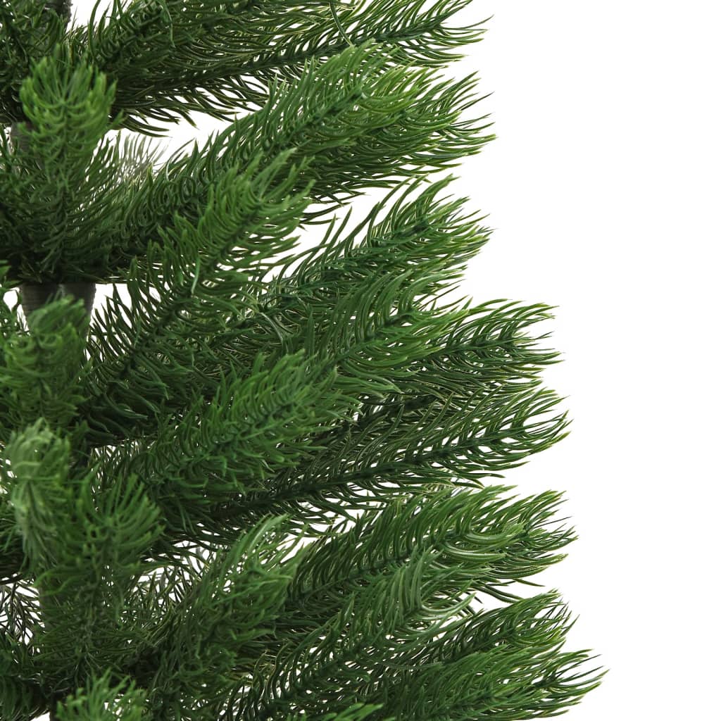 vidaXL Christmas Tree | Green | Polyethylene | Slim | Durable | Christmas Tree