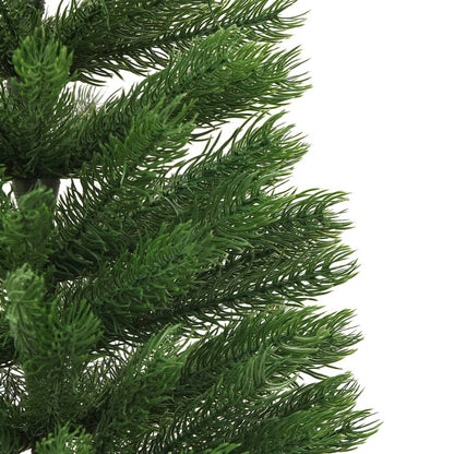 vidaXL Christmas Tree | Green | Polyethylene | Slim | Durable | Christmas Tree