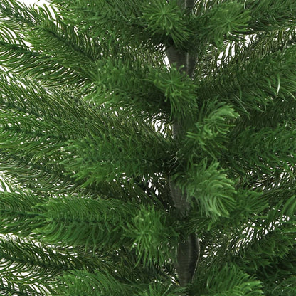 vidaXL Christmas Tree | Green | Polyethylene | Slim | Durable | Christmas Tree