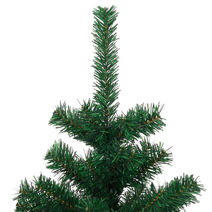 vidaXL Swirl Christmas Tree | Green | PVC, Steel | 180 cm | Swirl Christmas Tree