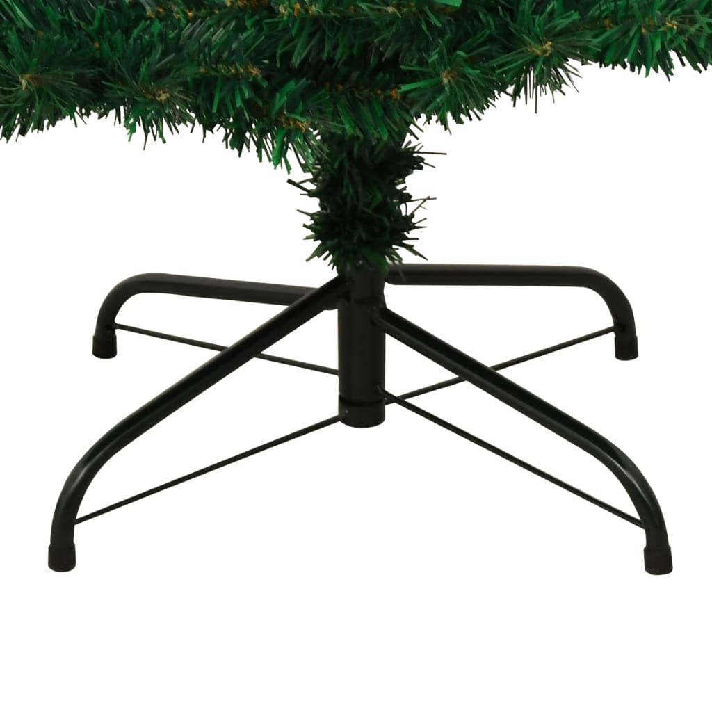 vidaXL Swirl Christmas Tree | Green | PVC, Steel | 180 cm | Swirl Christmas Tree