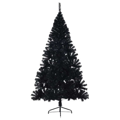 vidaXL Christmas Tree | Black | PVC | Large | Christmas Tree | Crescent