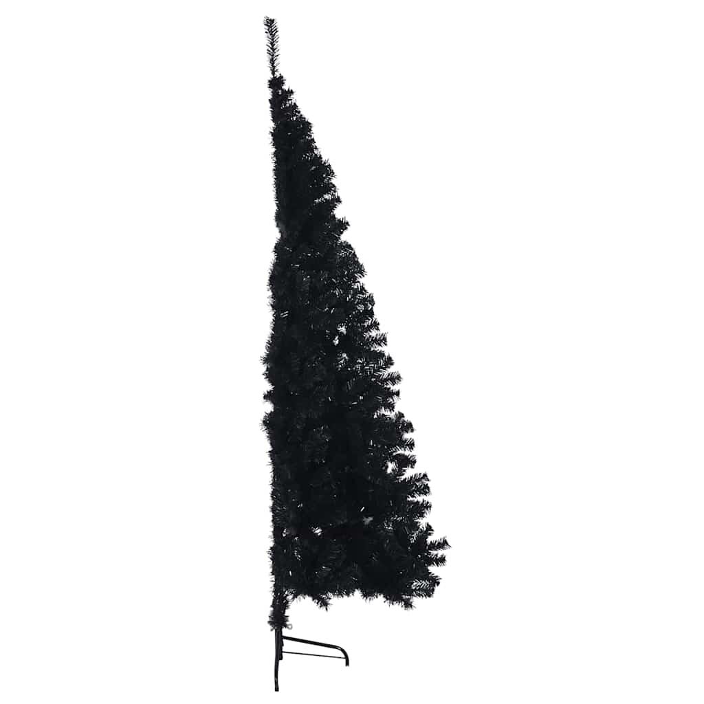 vidaXL Christmas Tree | Black | PVC | Large | Christmas Tree | Crescent