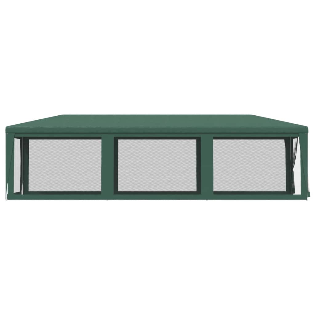 vidaXL Party Tent | Green | High-density polyethylene (HDPE) | 3x9 m