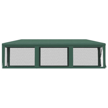 vidaXL Party Tent | Green | High-density polyethylene (HDPE) | 3x9 m